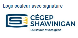 Logo couleur avec signature