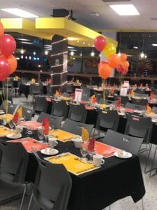 Salle à manger de la cafétéria