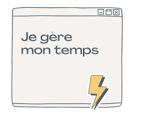 Capsule Je gère mon temps