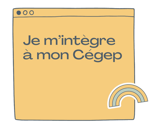 Capsule Je m'intègre à mon Cégep