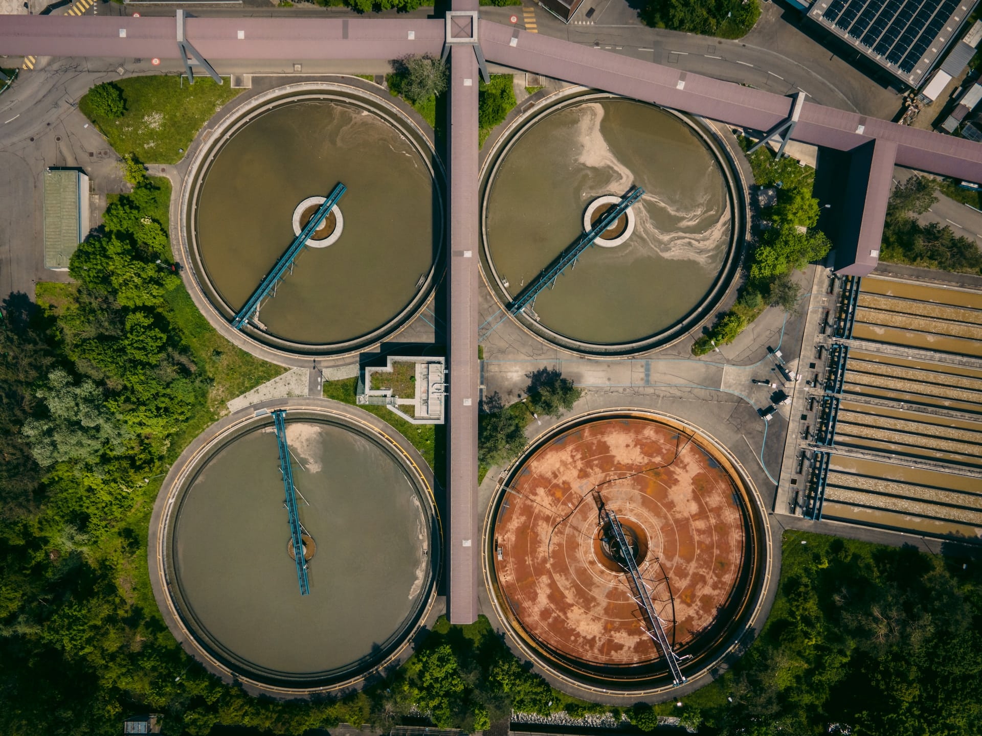Station de traitement des eaux usées